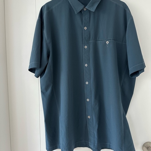 Kuhl Men's Dark Blue Casual Button Down Shirt - Picture 1 of 4